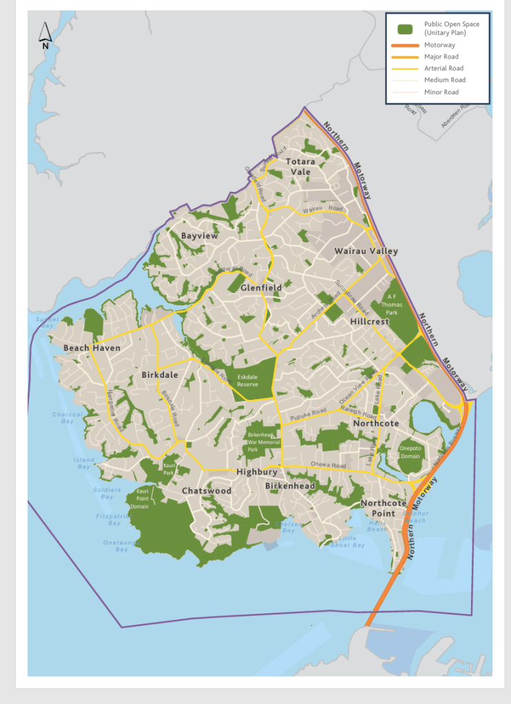 Kaipātiki Local Board area